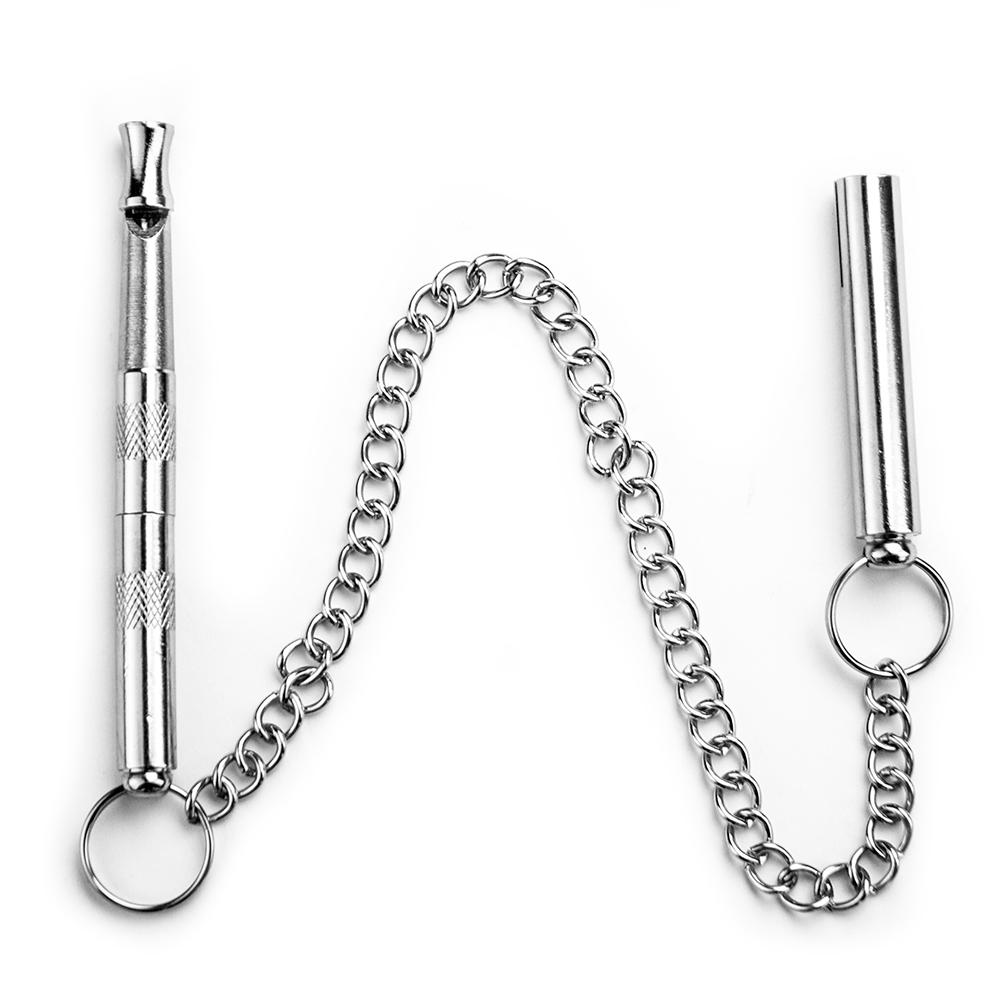 Stainless Steel Dog Whistle with Adjustable Frequency