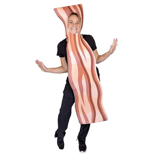 Crispy Bacon Strip Halloween Costume - Adult Unisex Costume - One Size