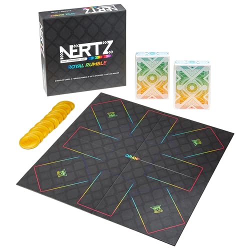 Nertz Royal Rumble Card Game - 2 Decks of Poker Cards