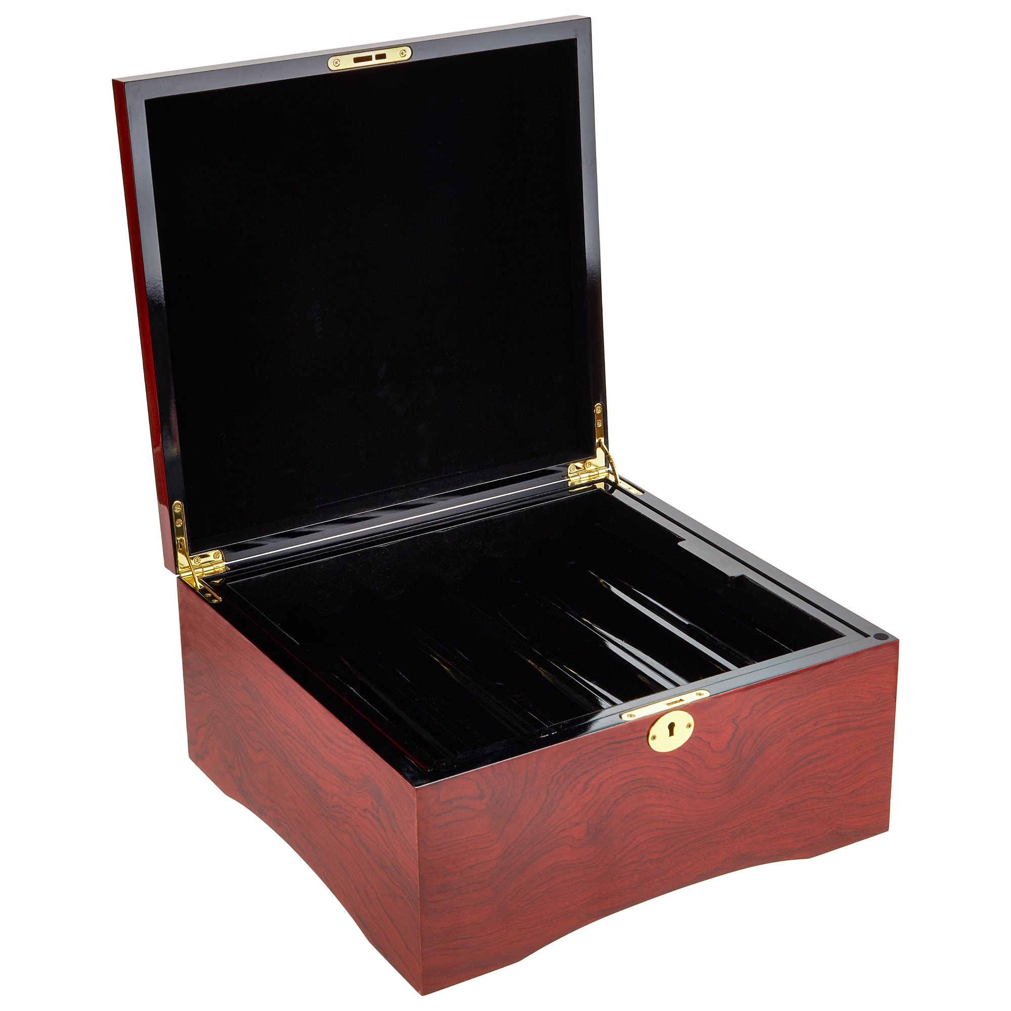 Phoenix 10-gram Real Clay Poker Chip Set in Mahogany Wood Case (750 Count)