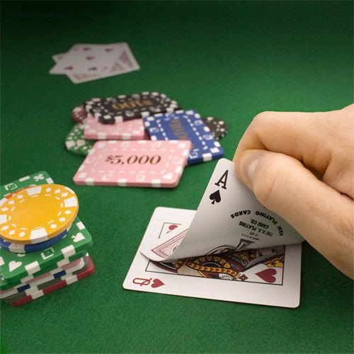 Denominated Poker Plaques (5-pack) - Rectangular Poker Chips