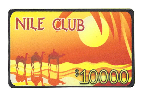 Nile Club 40-gram Ceramic Poker Plaque (5-pack)