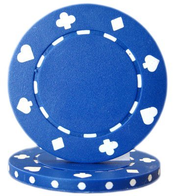 Suited 11.5-gram Poker Chips (25-pack)