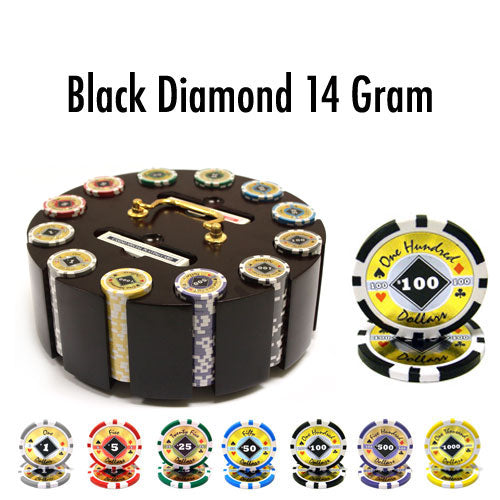 300 Ct - Custom - Black Diamond 14 G - Wooden Carousel