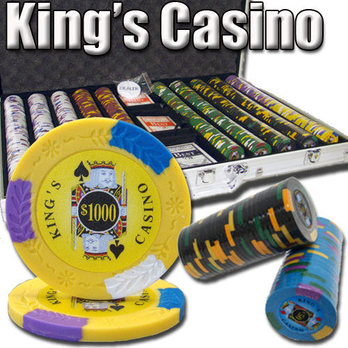 1,000 Ct - Custom Breakout - Kings Casino 14 G - Aluminum