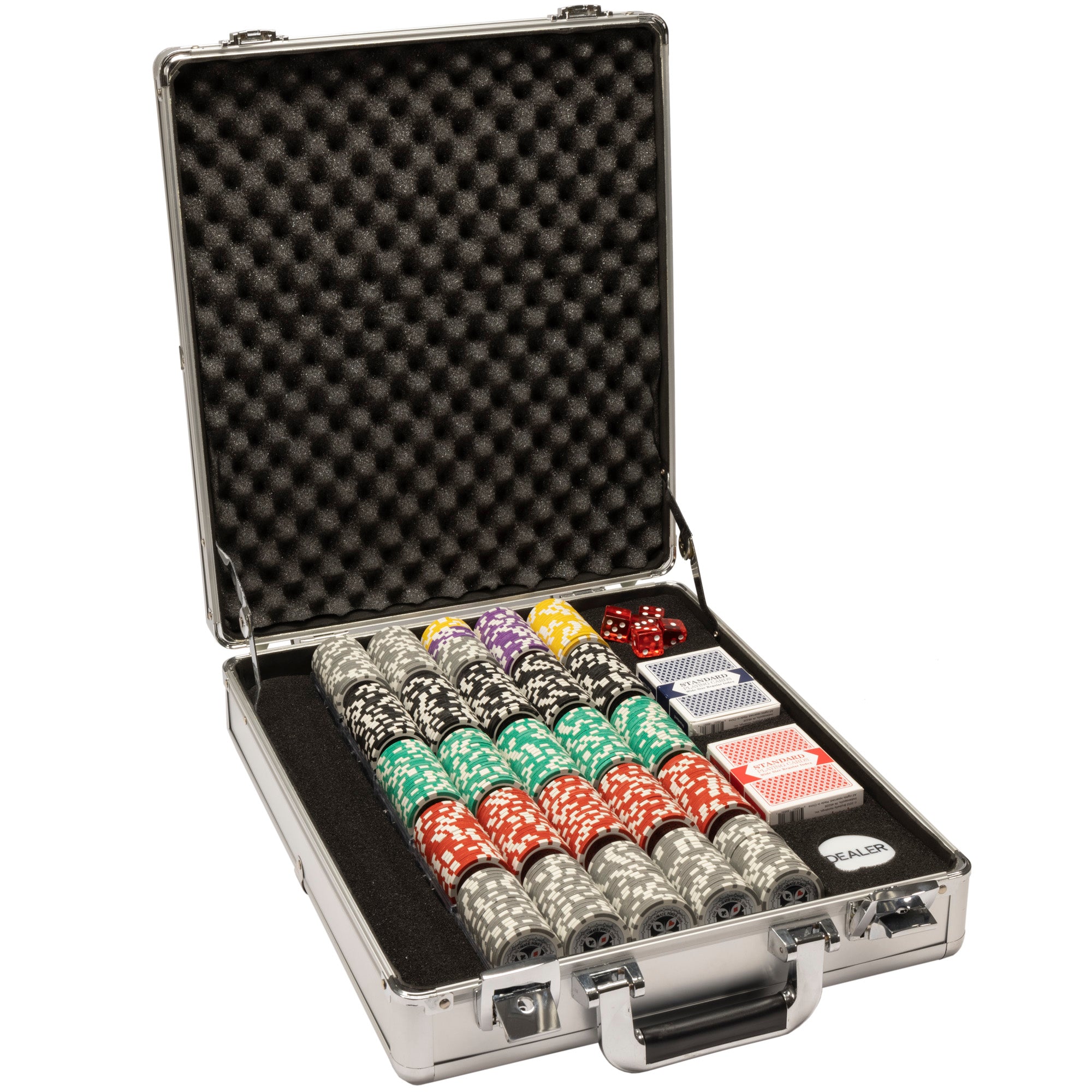 500 Ct Ultimate 14 Gram Poker Chip Set w/ Claysmith Case