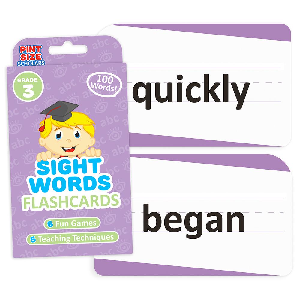 Sight Words Flashcards, Third Grade