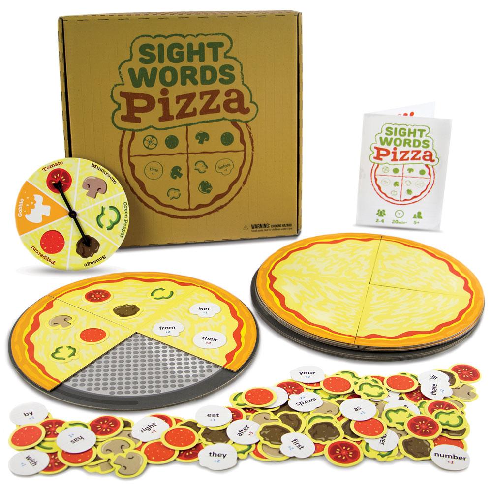 Sight Words Pizza Board Game | 120 Vocabulary Words Game