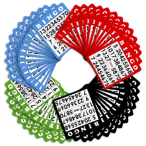 Bingo Cards (100-pack Assorted)