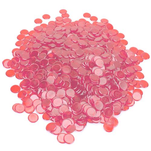 Bingo Chips (1000-pack Pink)