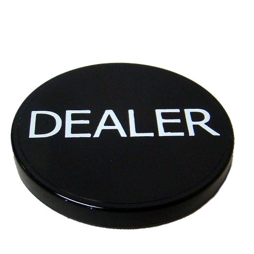 Dealer Button, Black