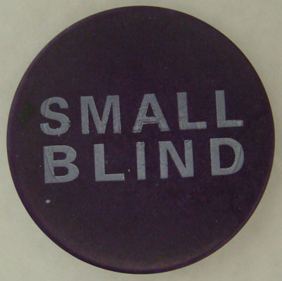 Small Blind Button - 2" Diameter