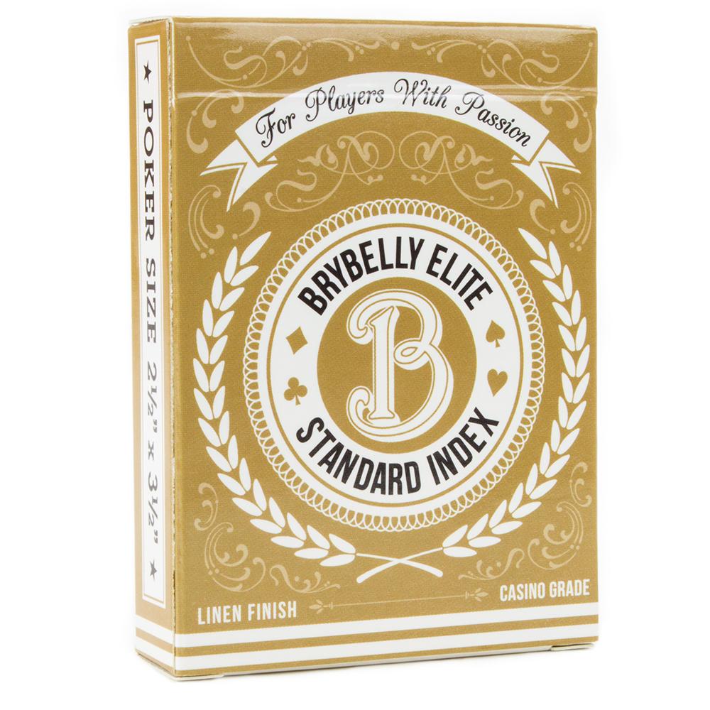 Brybelly Elite Playing Cards, Gold