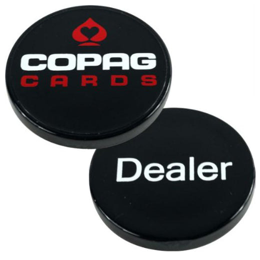 Copag Dealer Button, Black