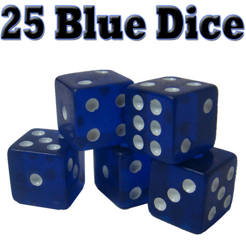 Game Dice, 16 mm (25-pack)