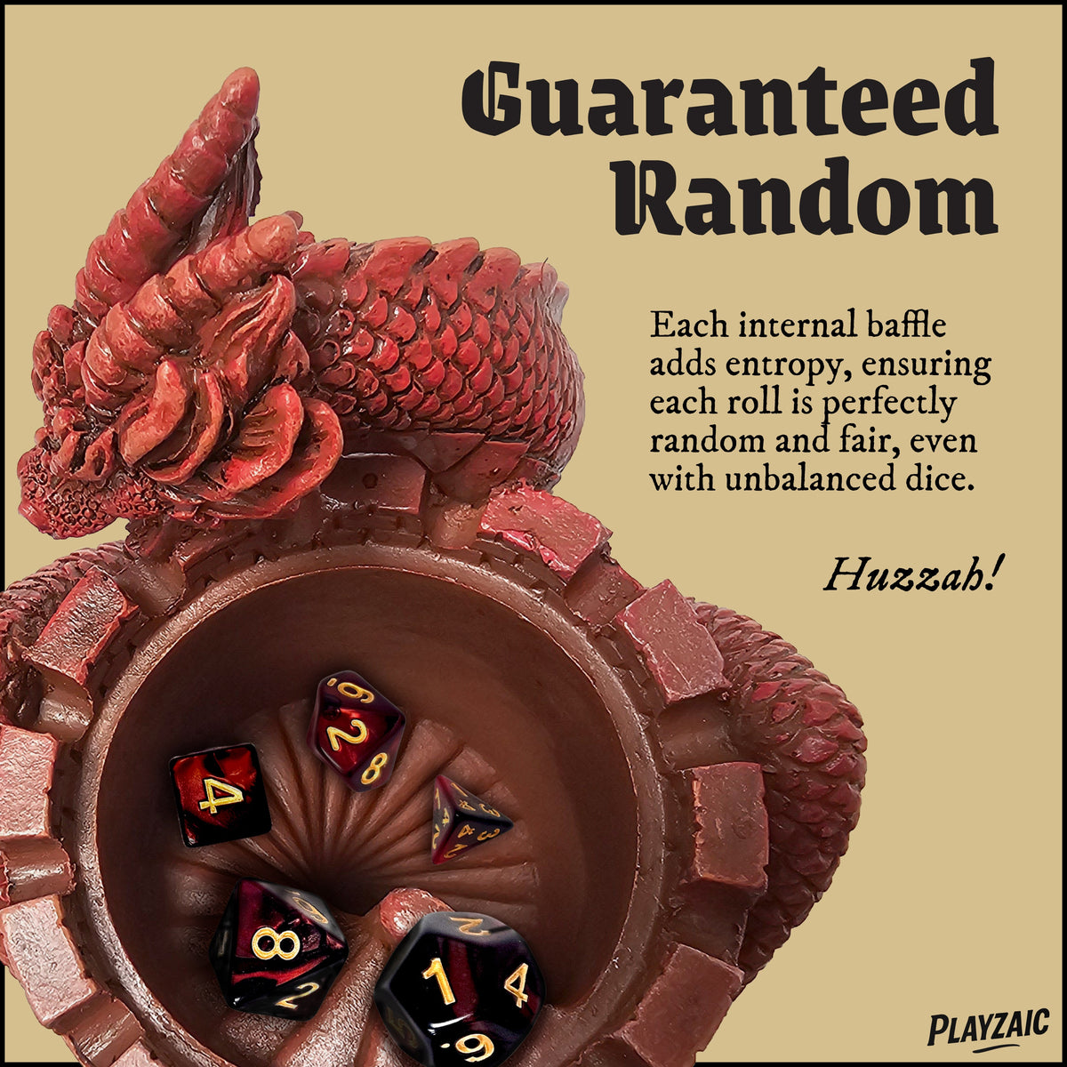 Red Dragon Dice Tower