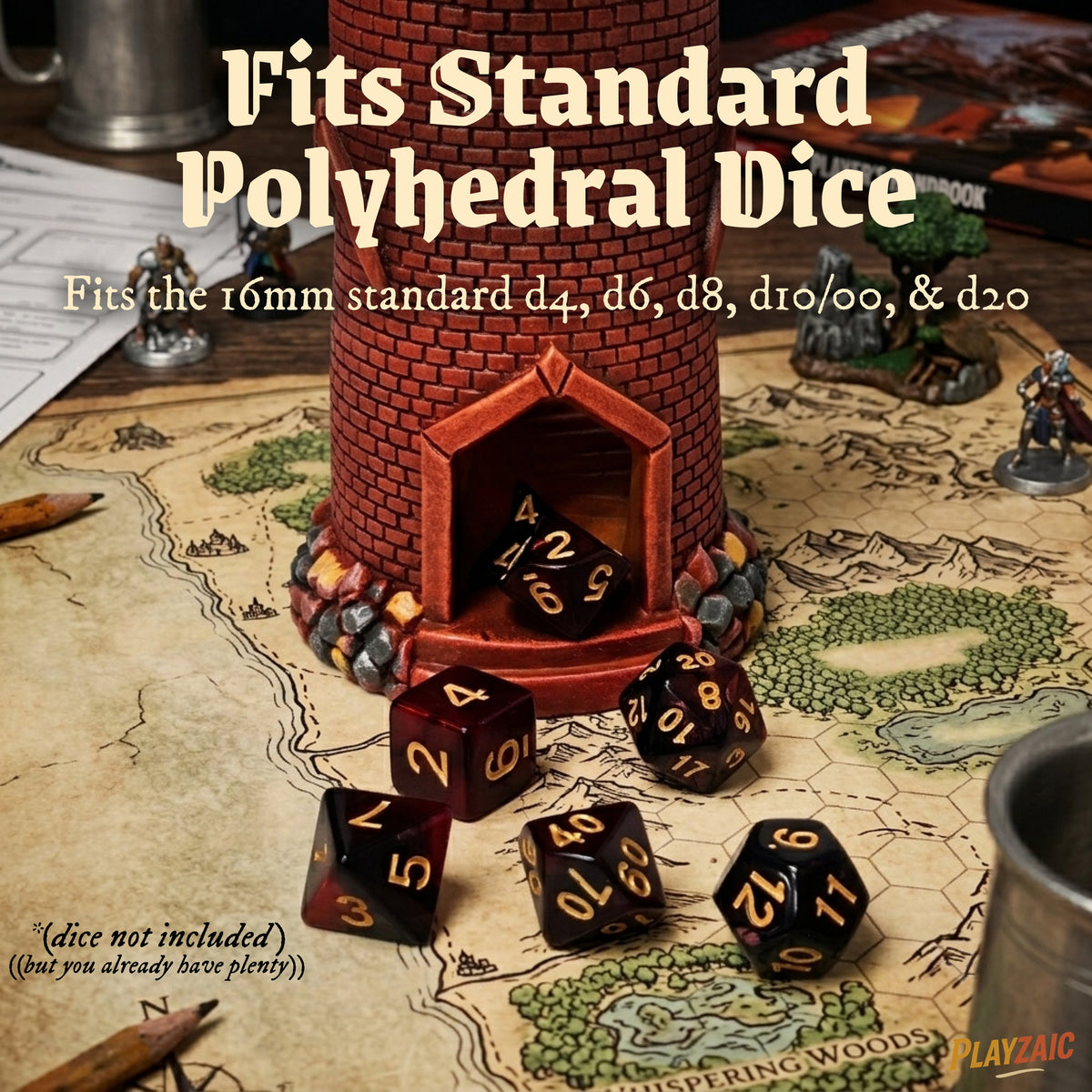 Red Dragon Dice Tower