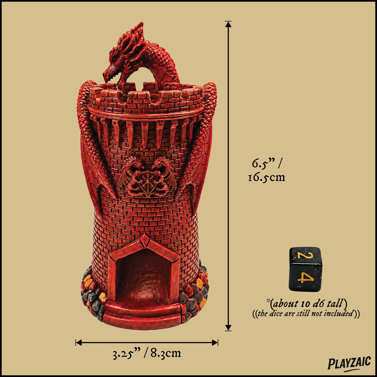 Red Dragon Dice Tower