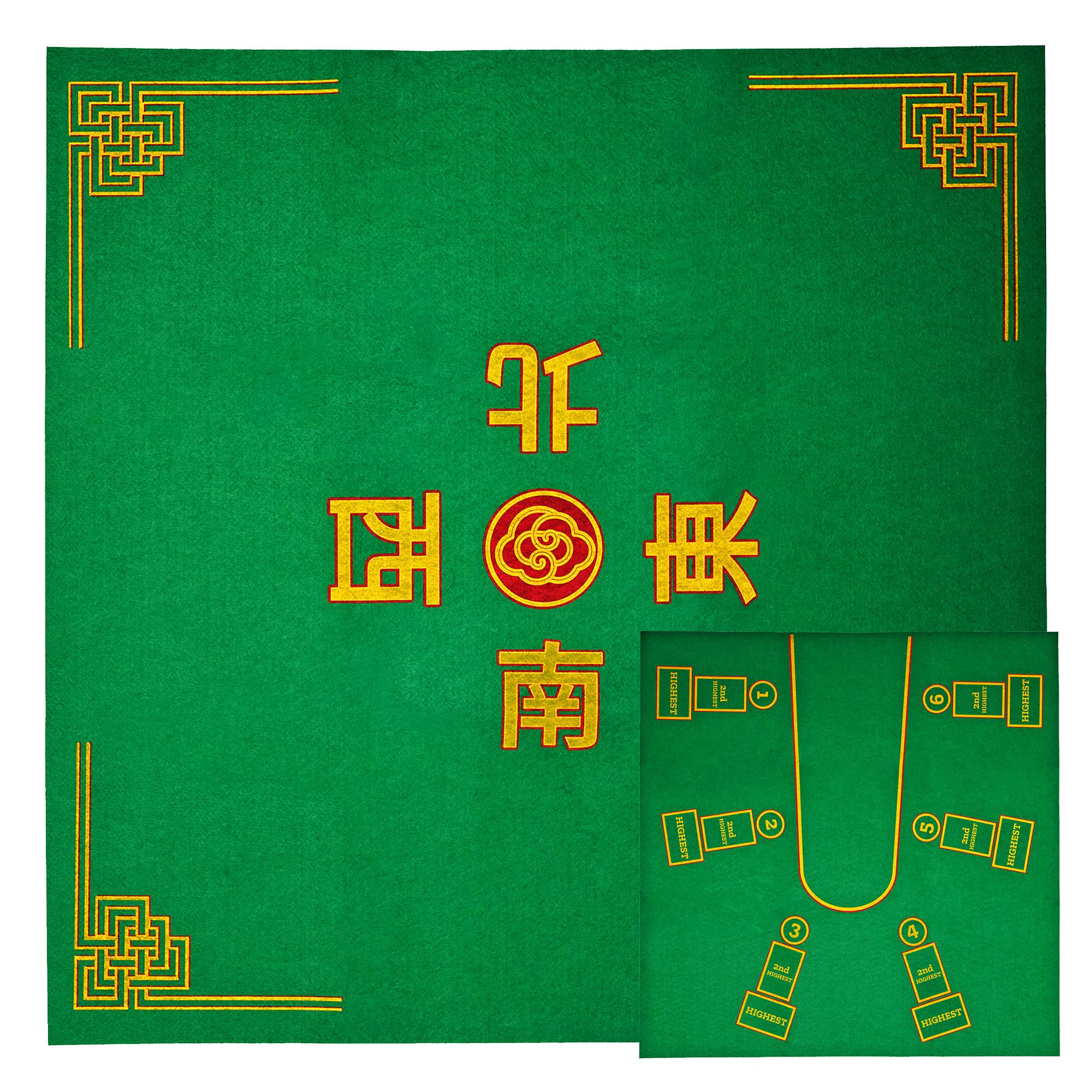 Mahjong (Pai Gow) Table Felt