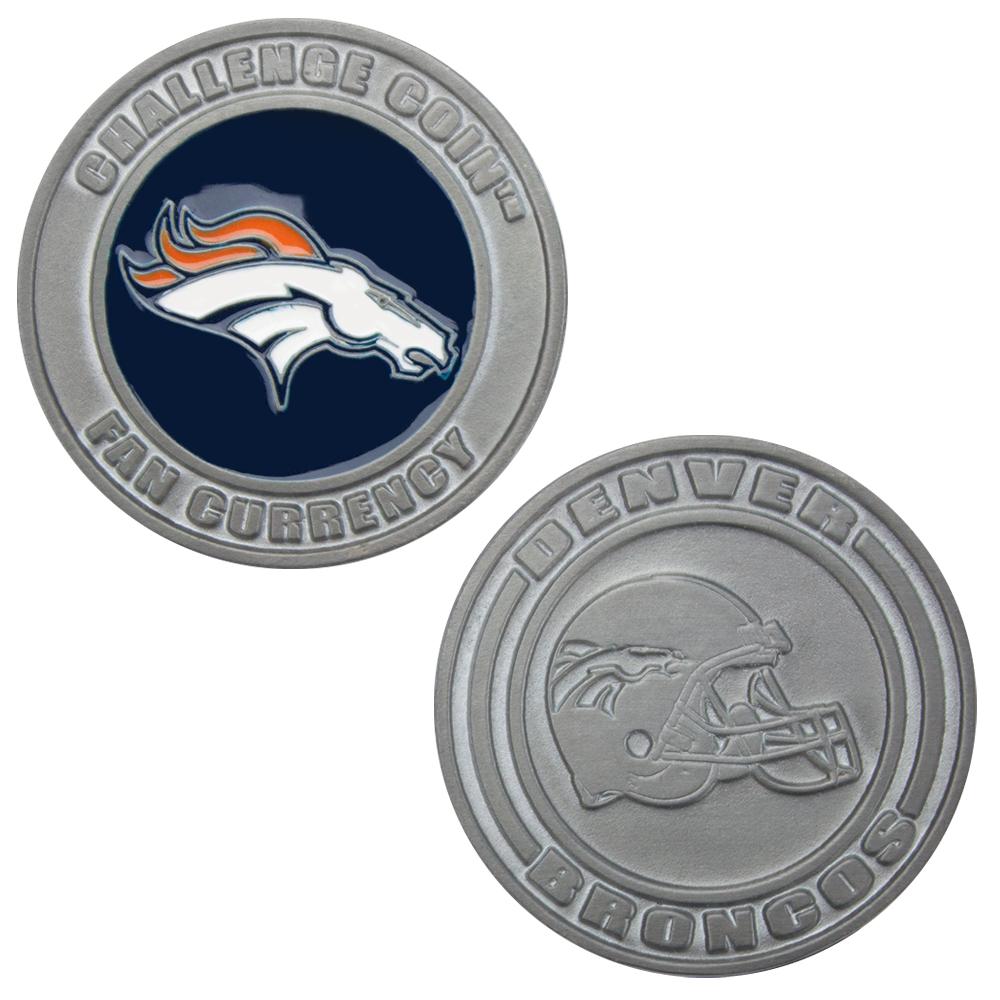 Challenge Coin Card Guard - Denver Broncos