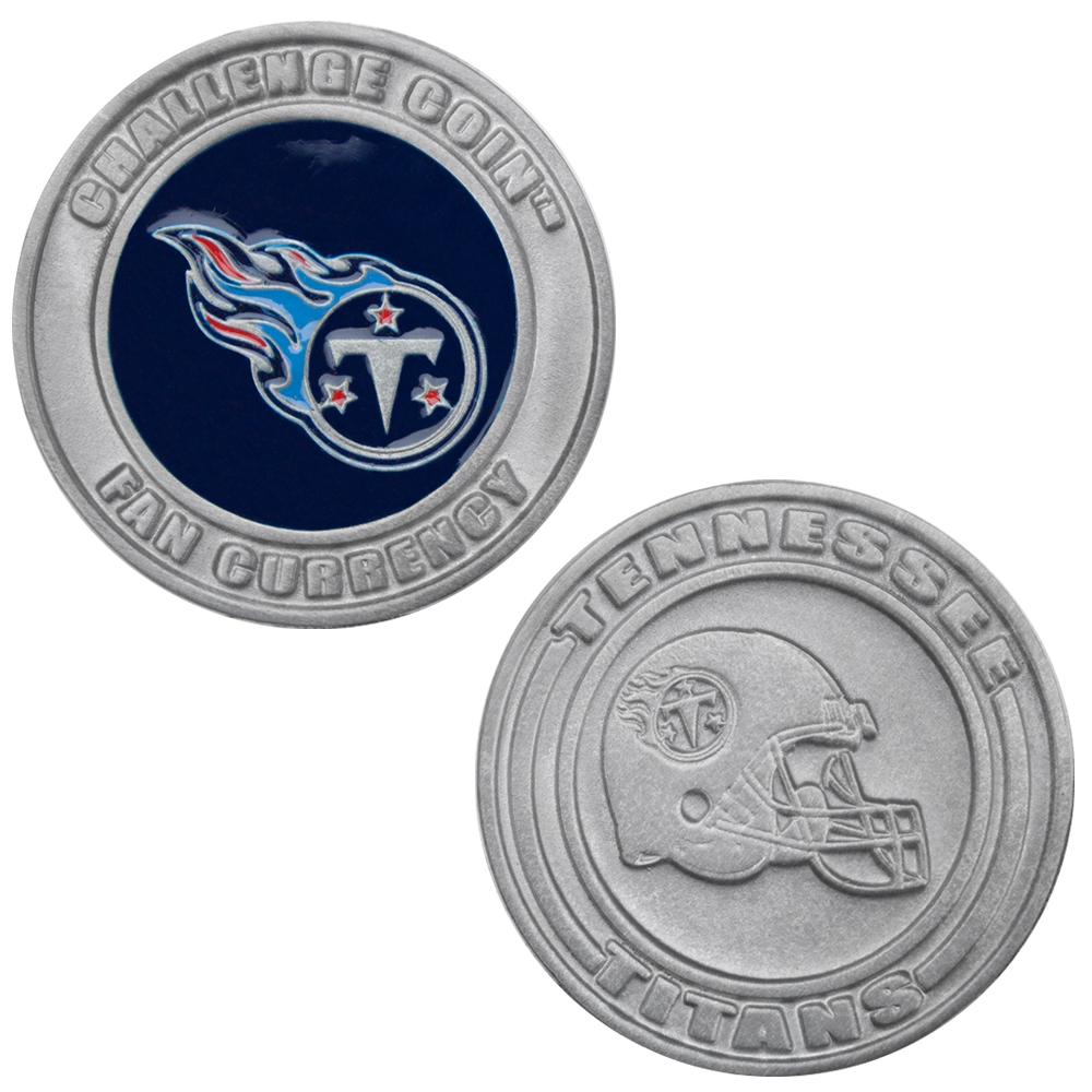 Challenge Coin Card Guard - Tennessee Titans