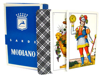 Modiano Sarde Italian Regional Plastic Playing Cards