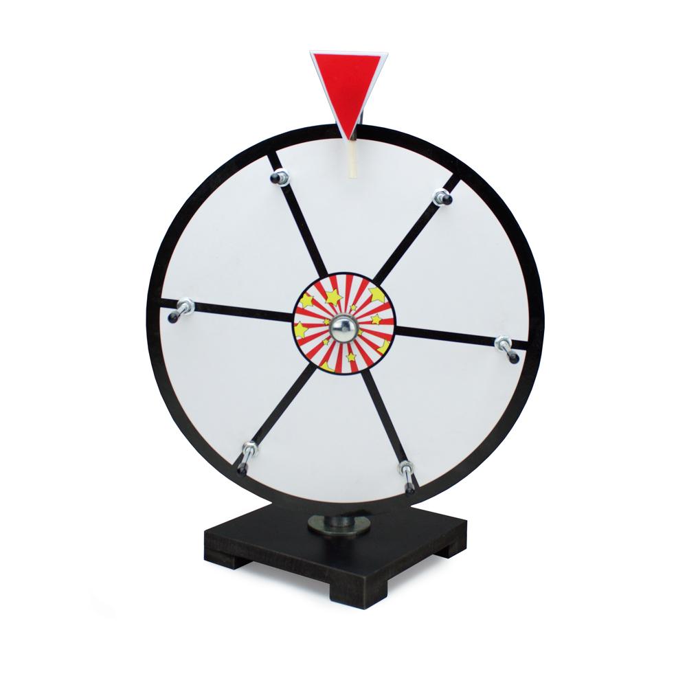 12" White Dry Erase Prize Wheel