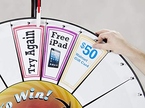 Pocket Prize Wheel, 36-inch - Stand Included