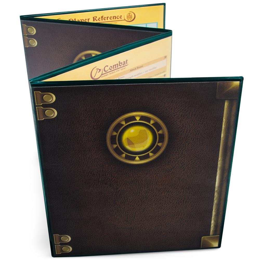 The Master's Tome Customizable DM Screen, Green