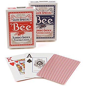Inner Pack-Bee Jumbo Index Poker - inner pack 12 decks