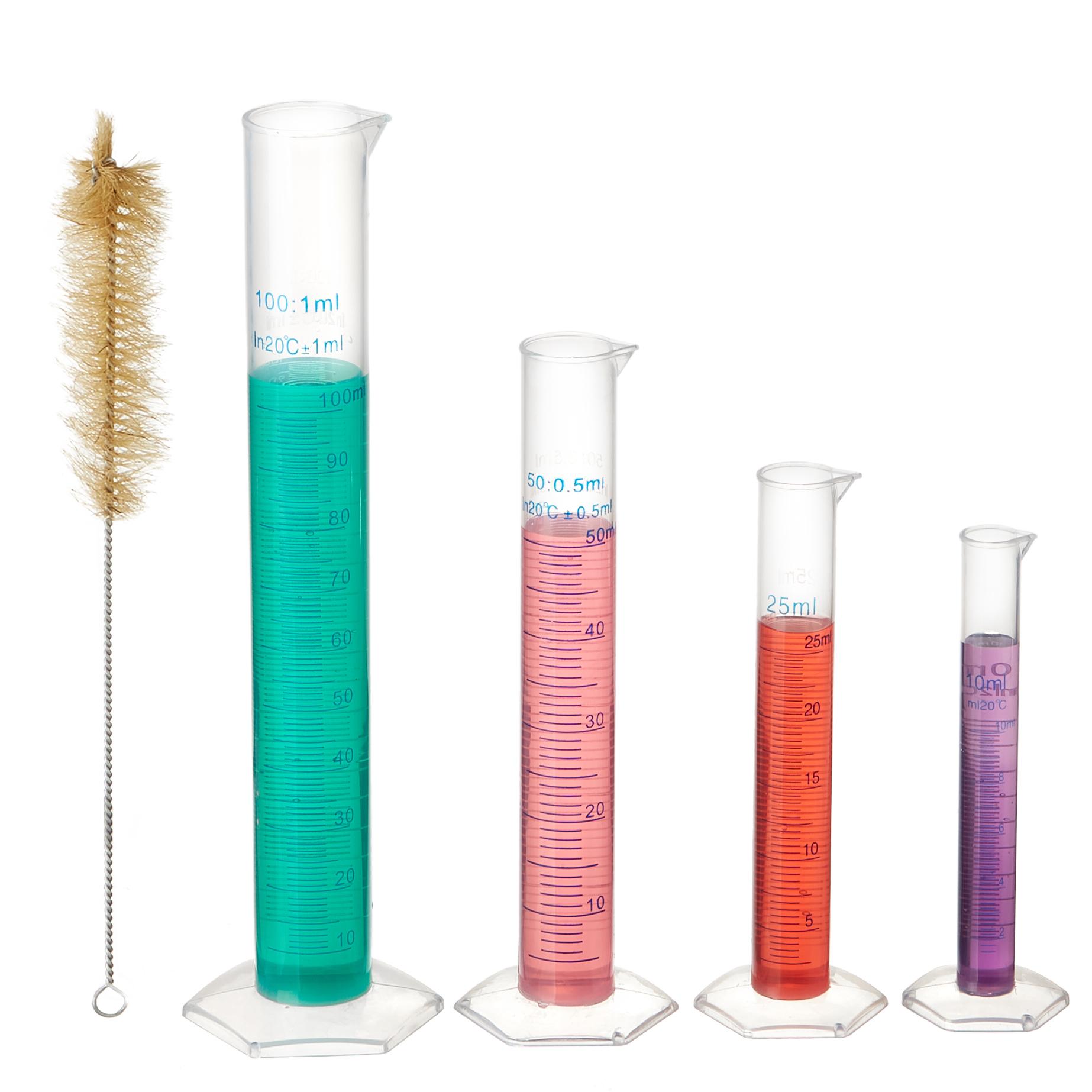 Polypropylene Graduated Cylinders (4-pack)