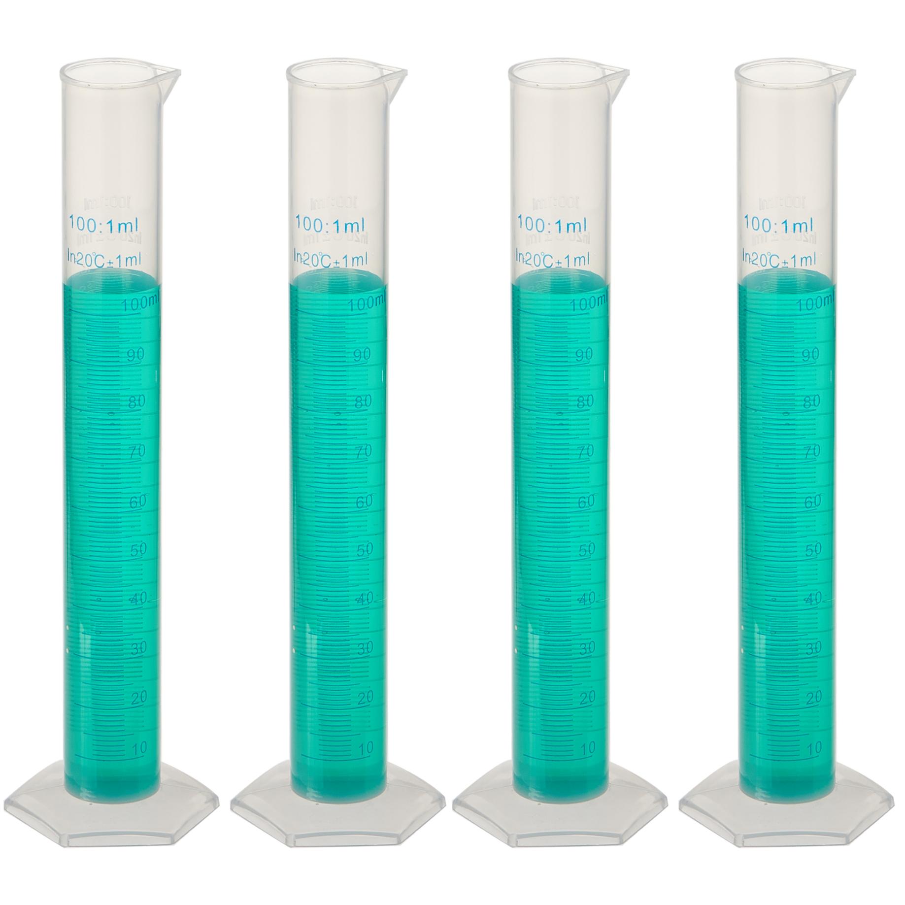 Polypropylene Graduated Cylinders (4-pack)