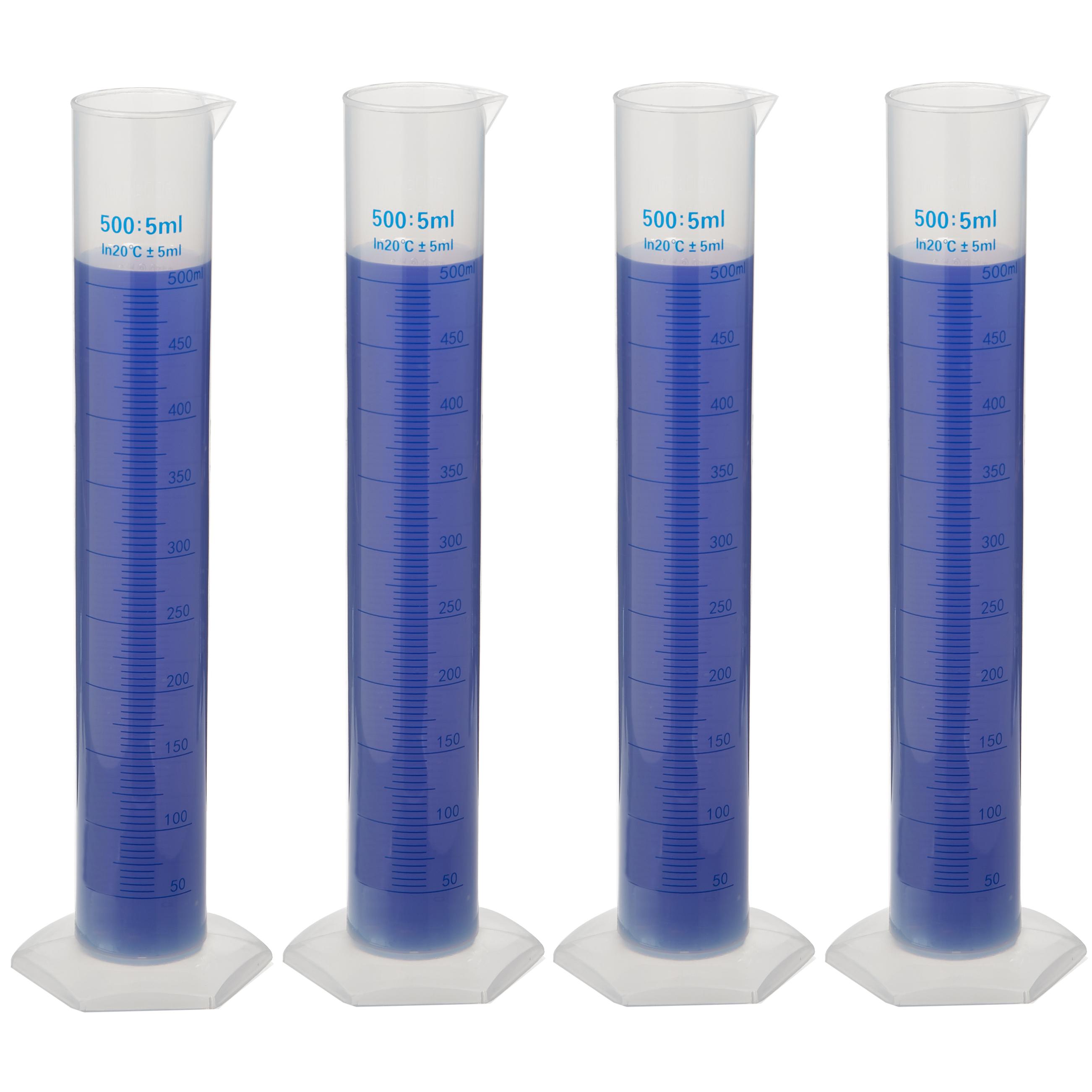 Polypropylene Graduated Cylinders (4-pack)