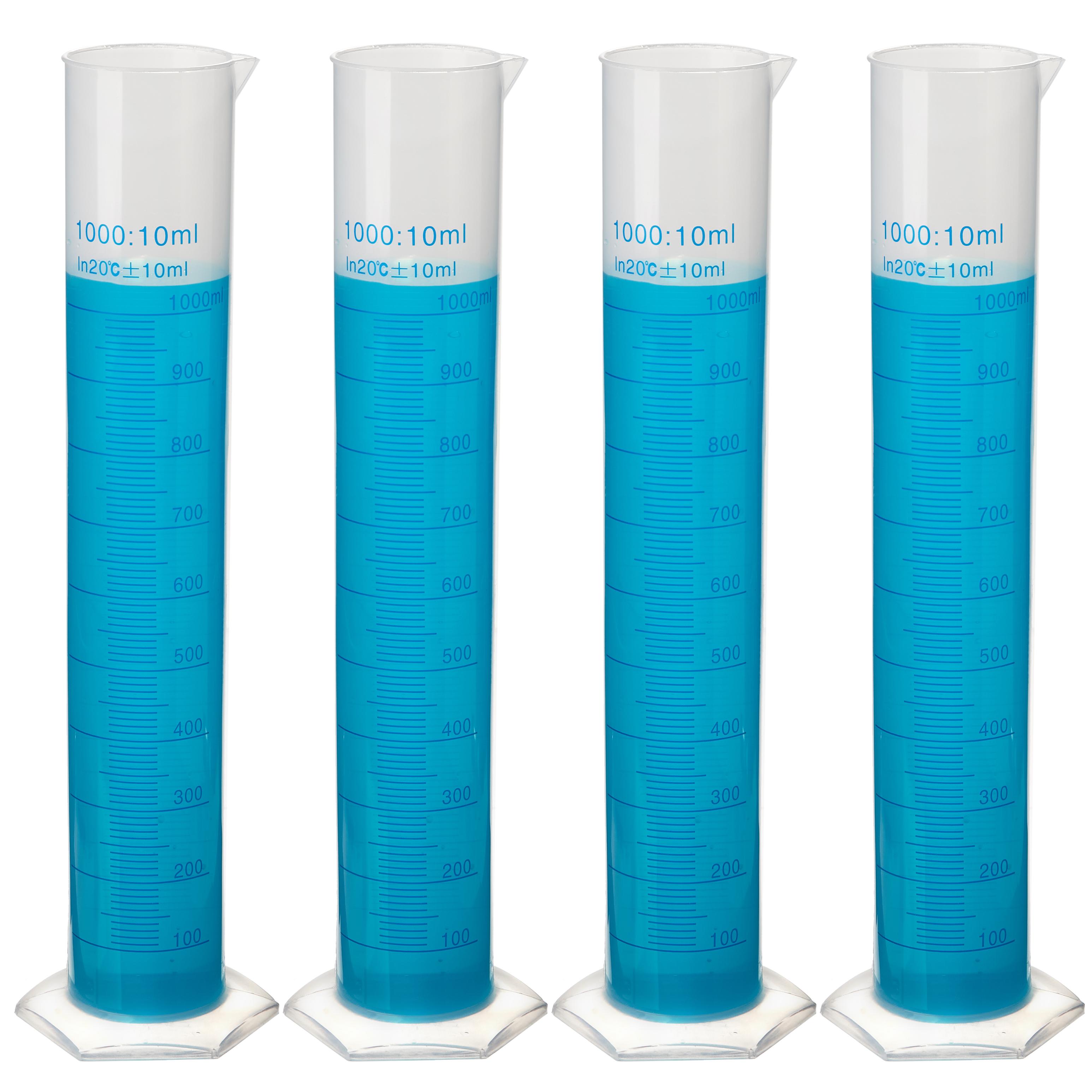 Polypropylene Graduated Cylinders (4-pack)