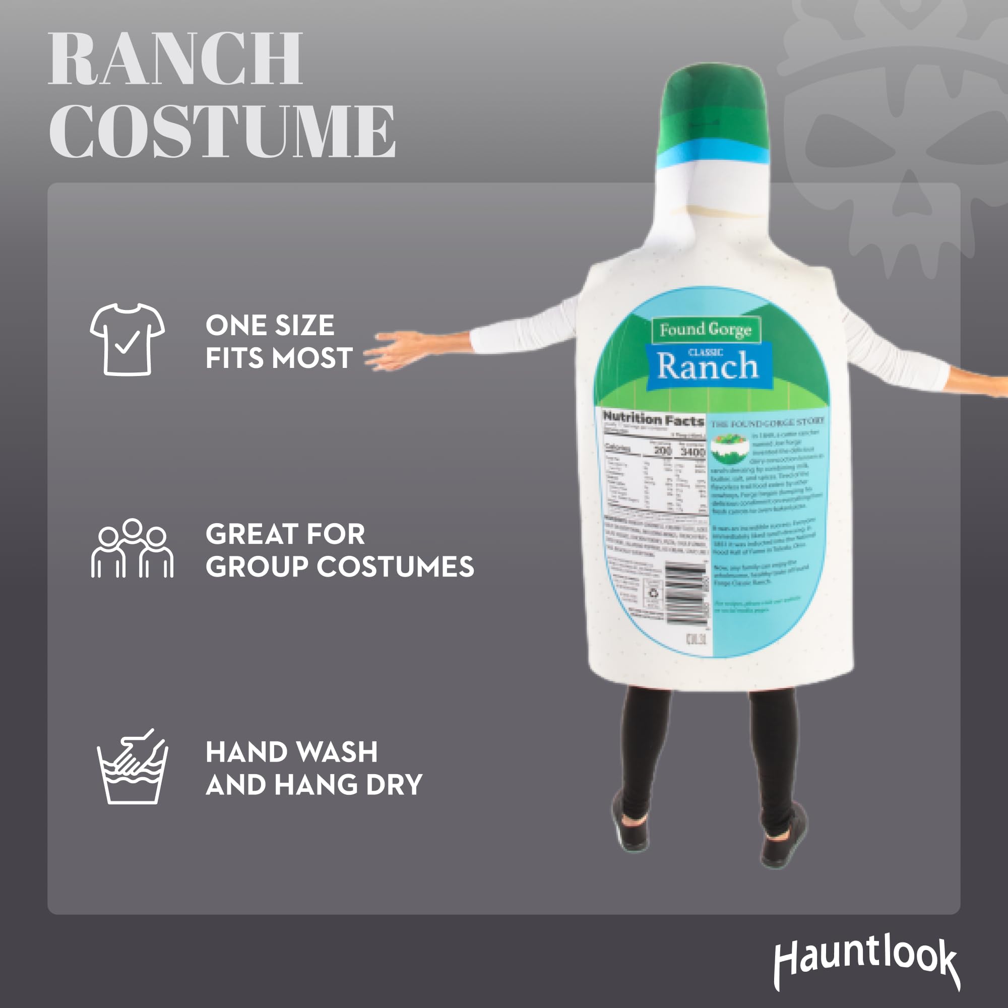 Ranch Bottle - Unisex Halloween Costume