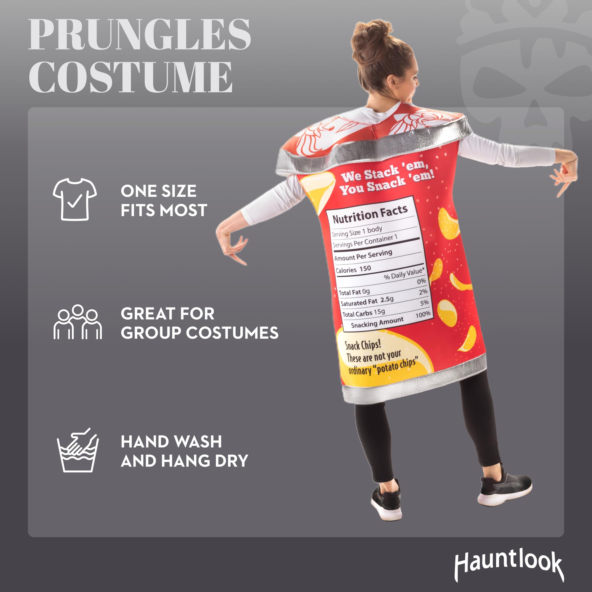 Prungles Potato Chips - Unisex Halloween Costume