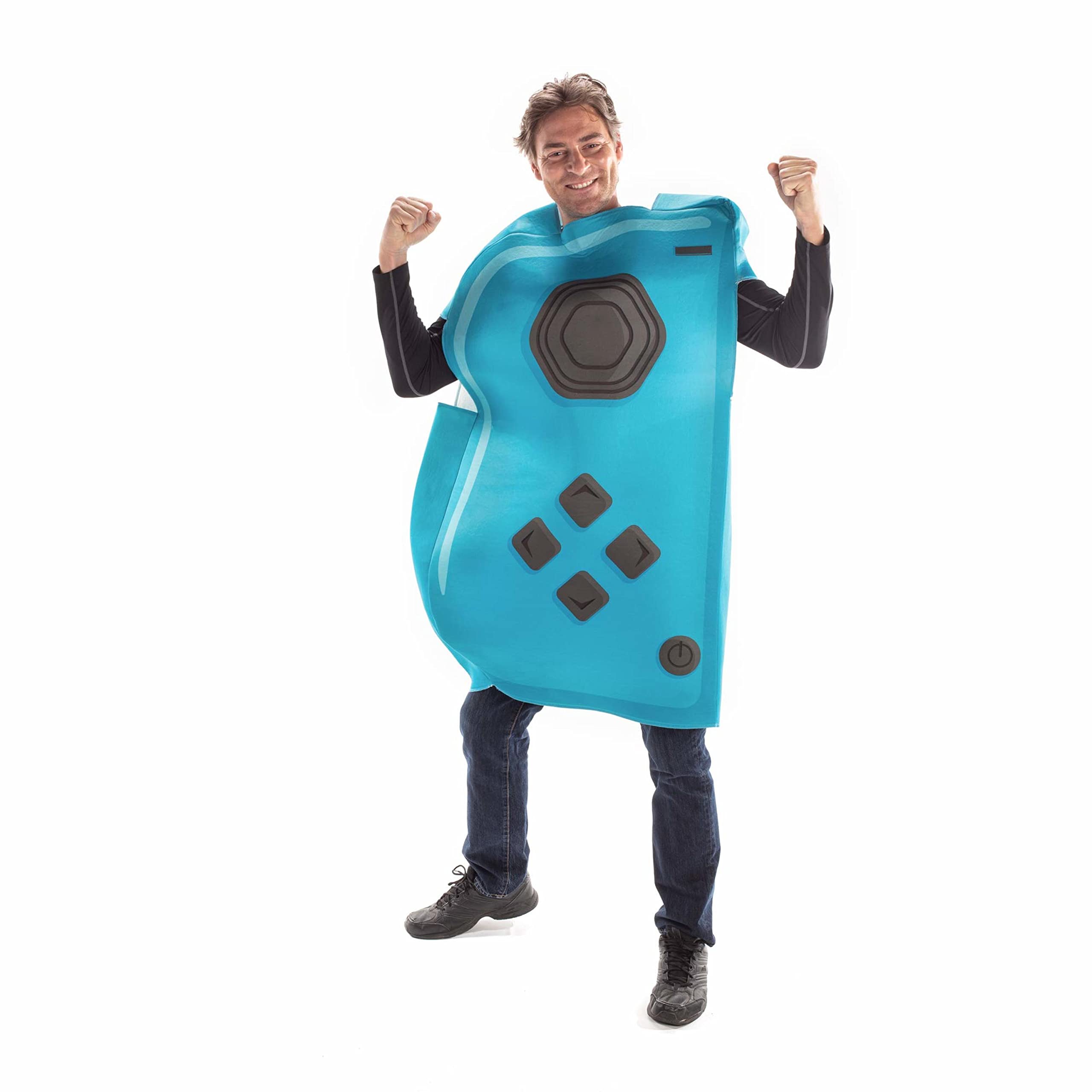 Joyful Controller, Blue - Unisex Halloween Costume