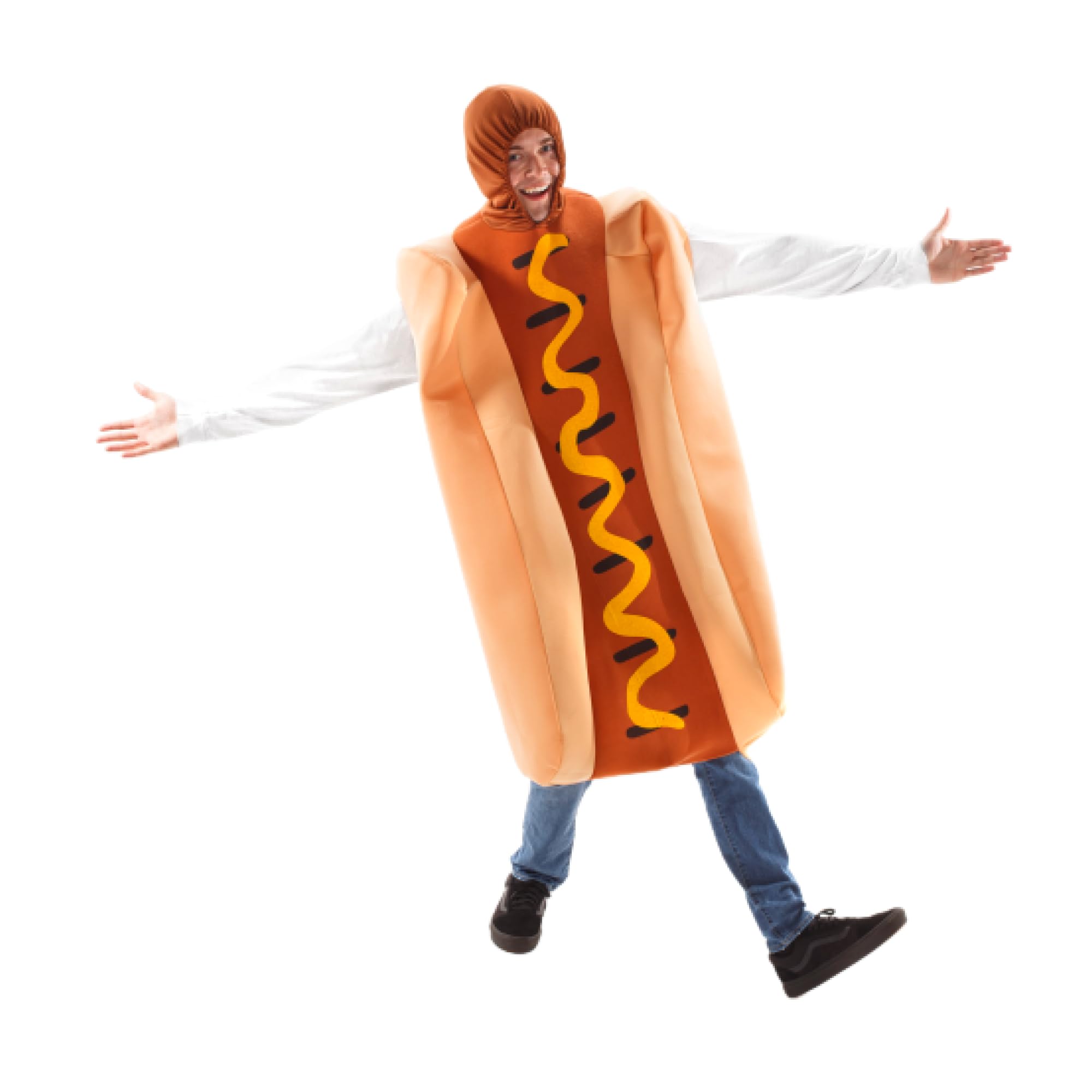 Hot Dog with Mustard - Unisex Halloween Costume