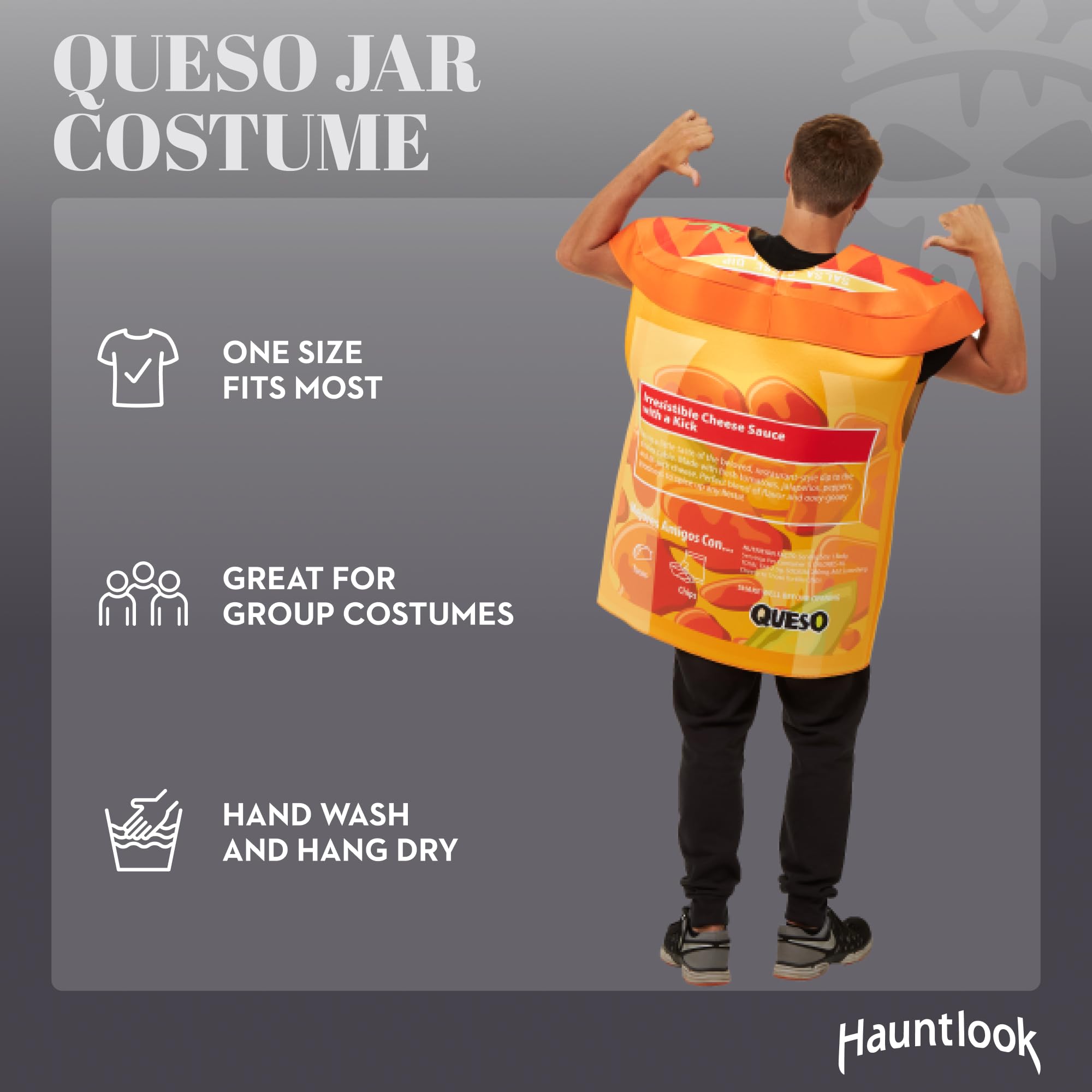 Jar of Queso - Unisex Halloween Costume