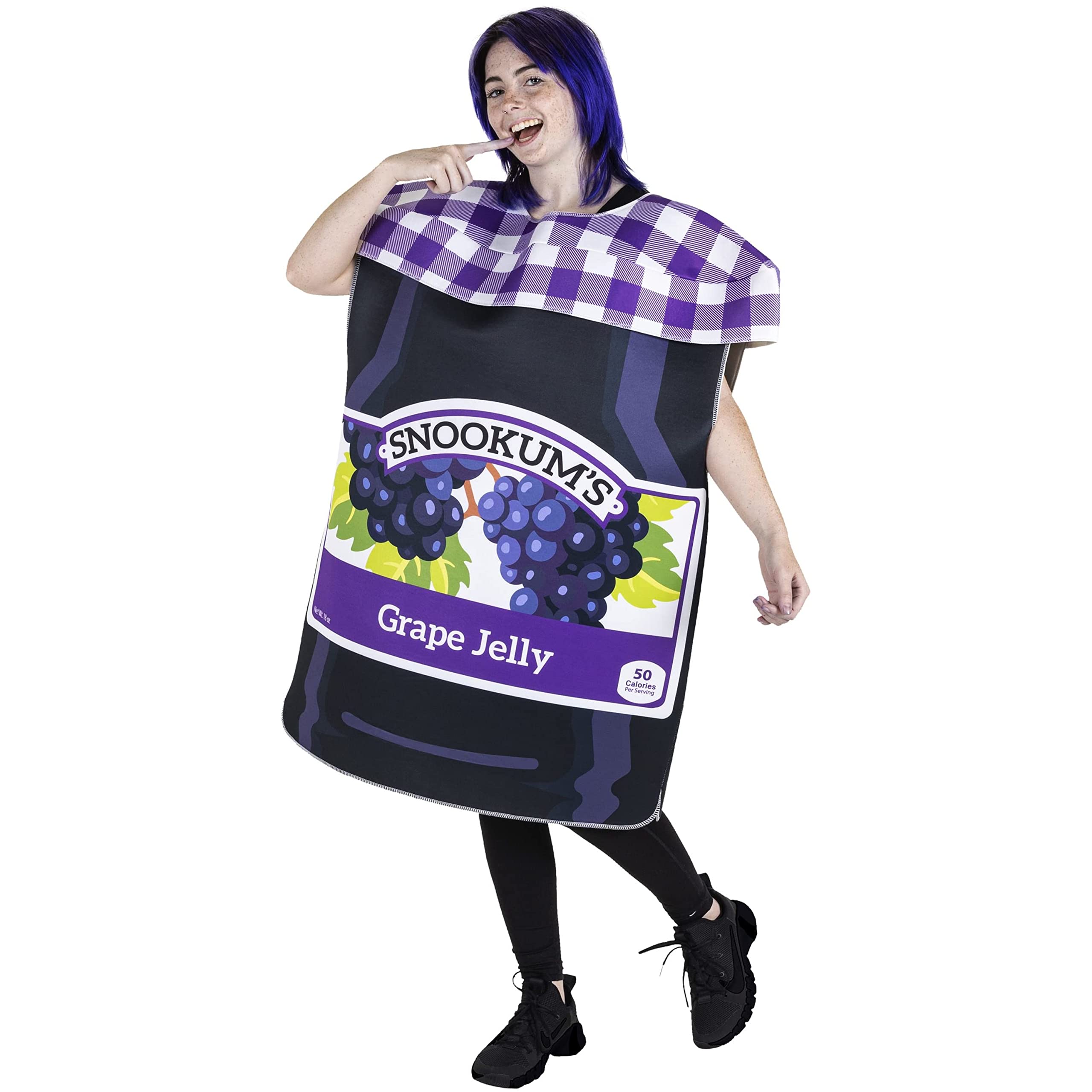 Grape Jelly Jar - Unisex Halloween Costume