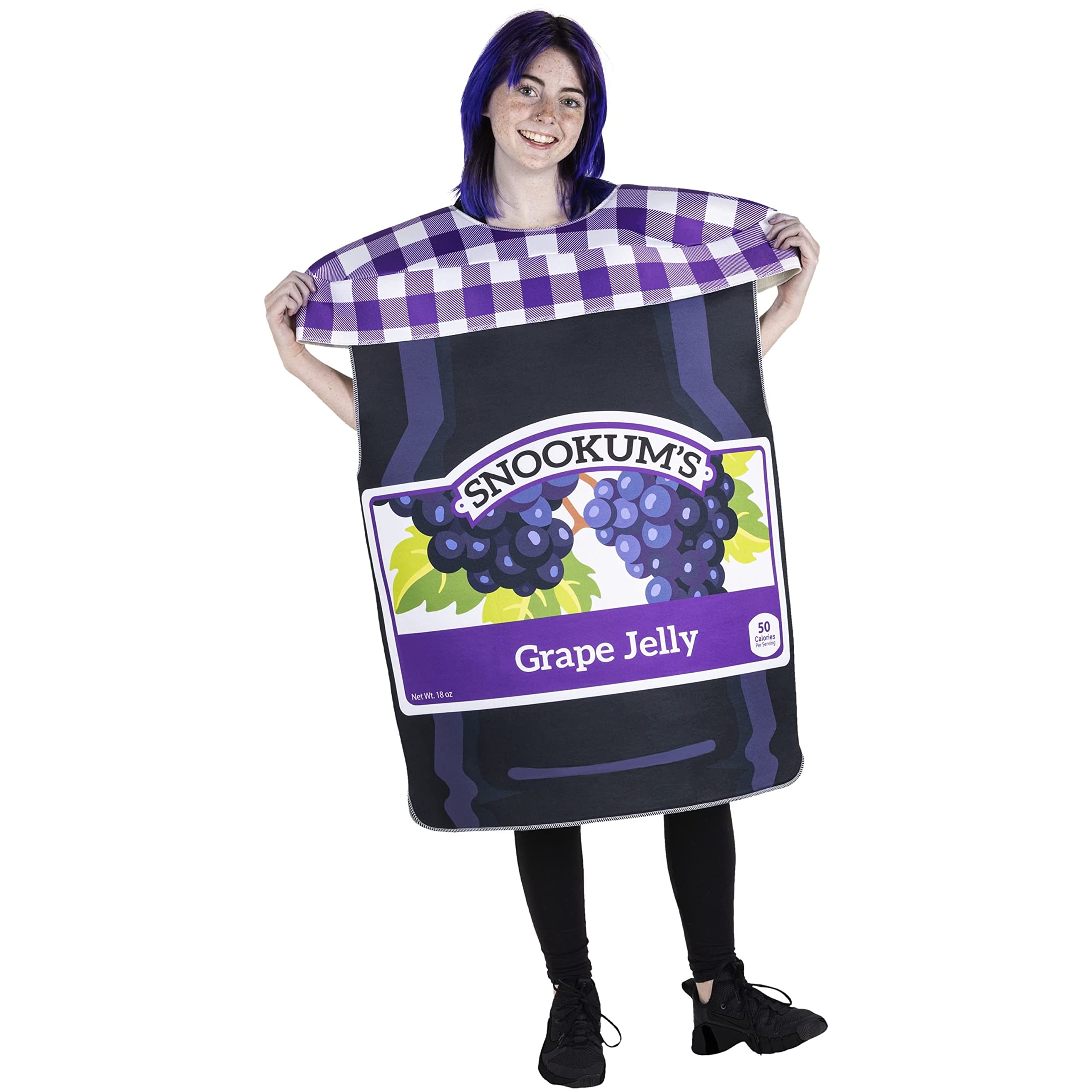 Grape Jelly Jar - Unisex Halloween Costume