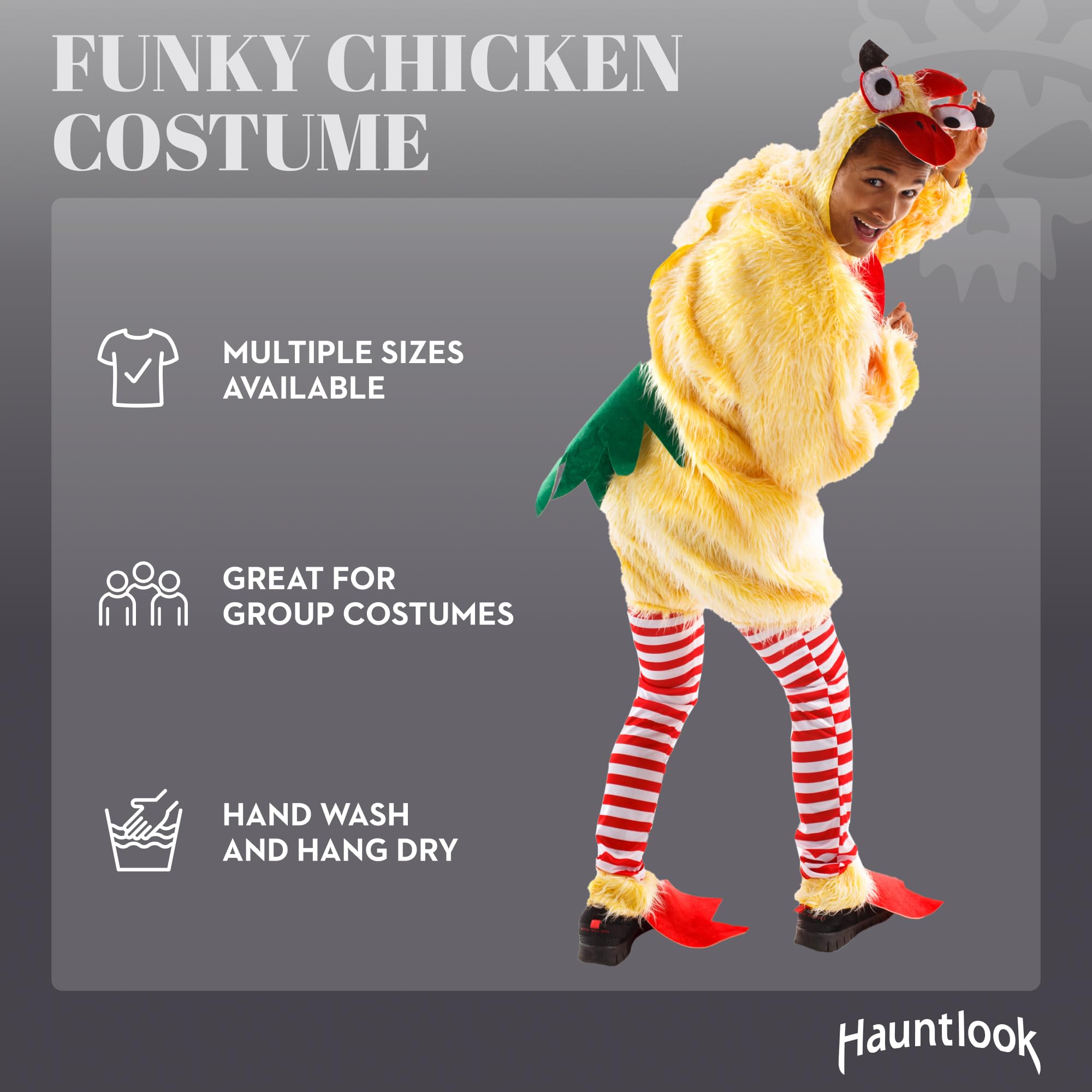 Funky Chicken - Unisex Halloween Costume