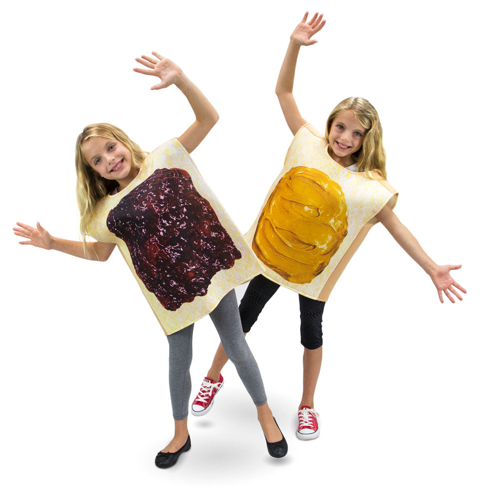 Children's Peanut Butter and Jelly Costume