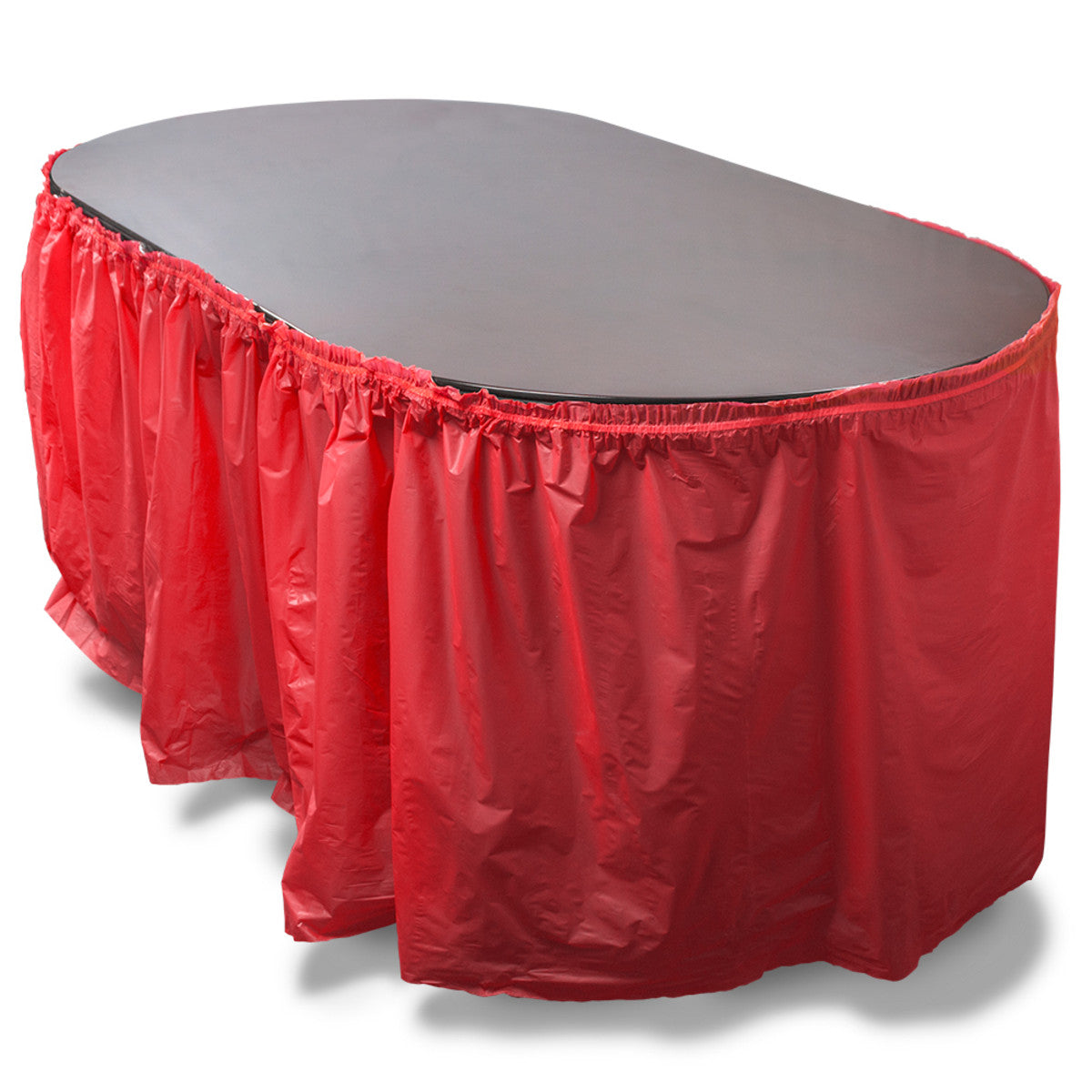 Plastic Table Skirt - 14 to 20-foot