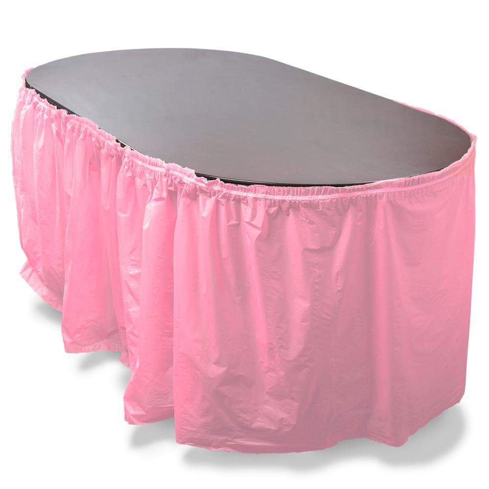 Plastic Table Skirt - 14 to 20-foot