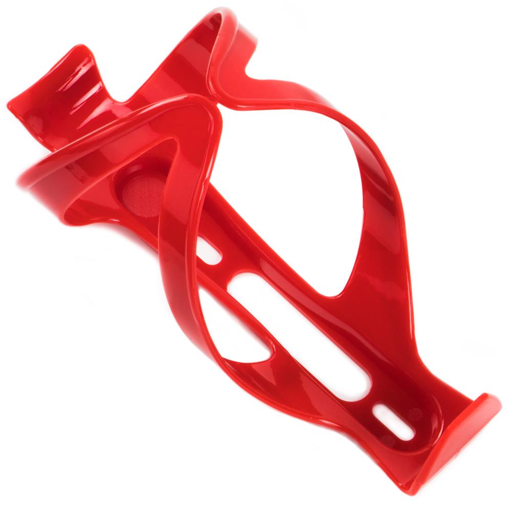 Plastic Bicycle Water Bottle Cage, Red