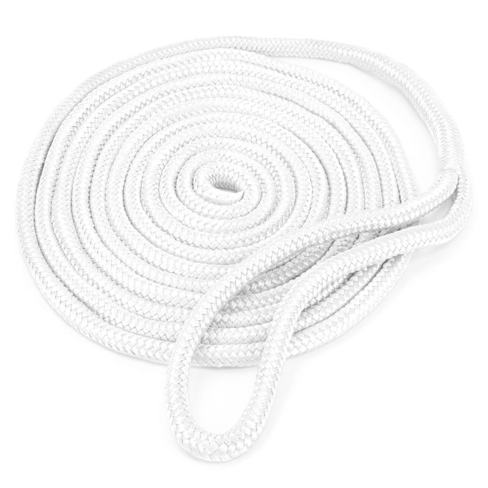 Double-Braided Nylon Dockline. 15-foot