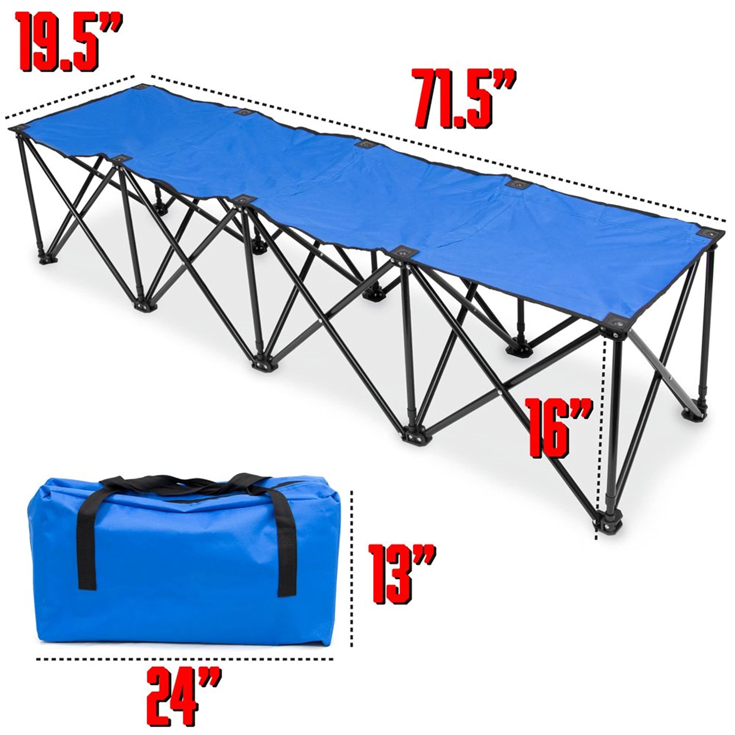 Folding Outdoor Sideline Benches