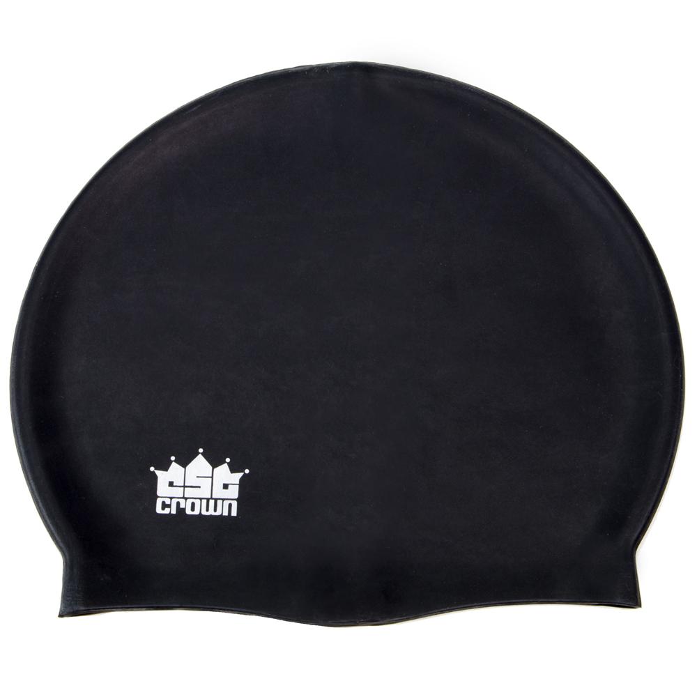 Silicone Swim Cap, Black