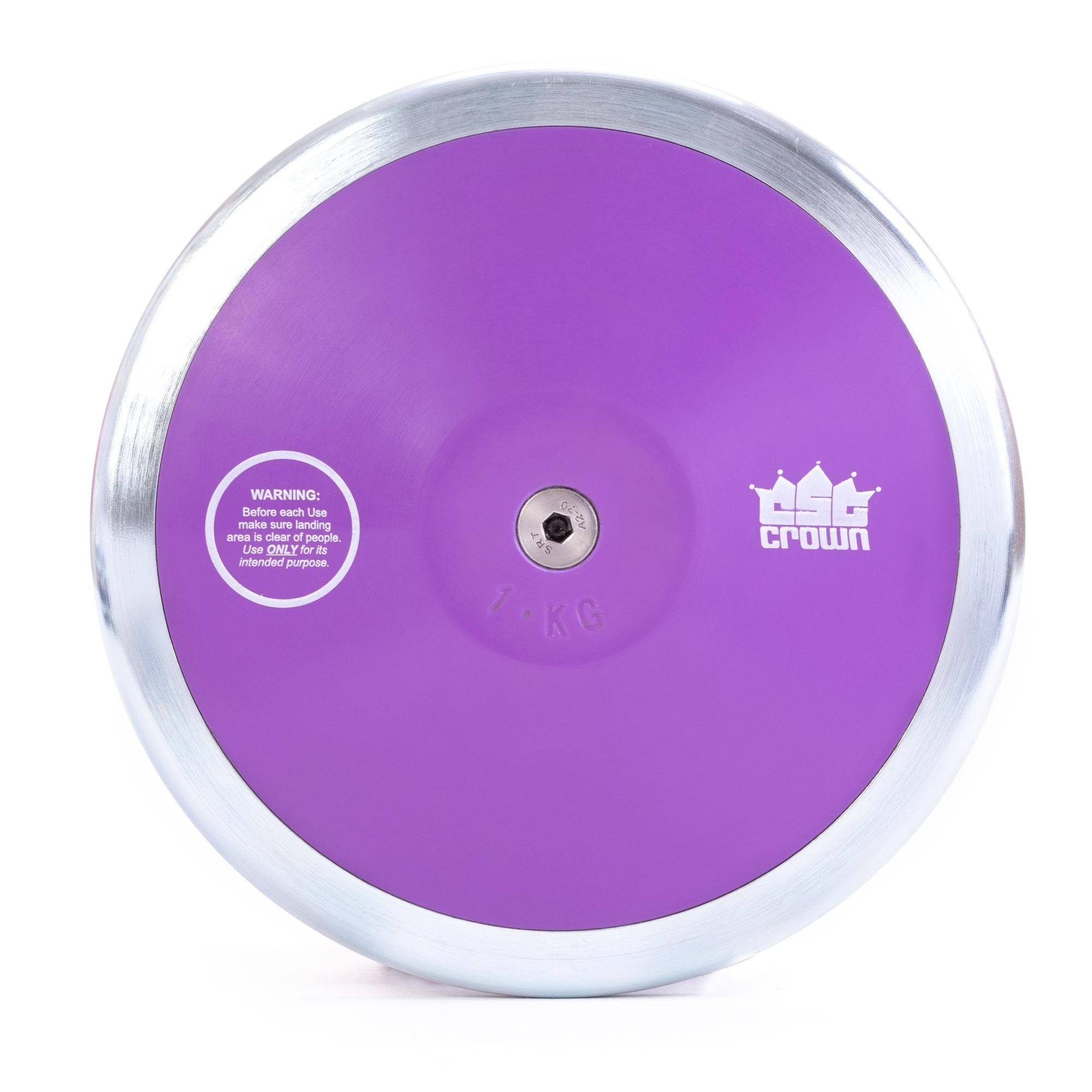 1KG - High Spin Discus - 80% Rim Weight